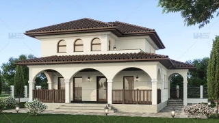 Proiect casa parter + etaj (107 mp) - Ronia Proiect casa parter + etaj (107 mp) - Ronia